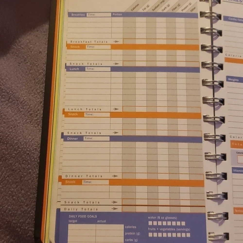 𝅺diet & fitness journal
